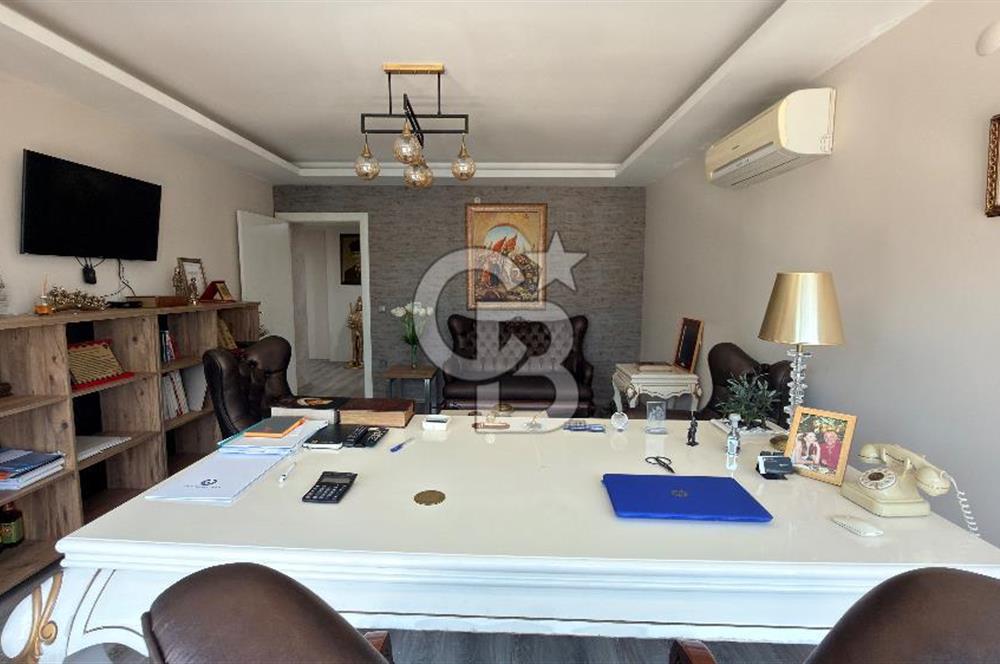 İZMİR BAYRAKLI EMİNOĞLU PLAZADA PRESTİJLİ SATILILIK 3+1 PLAZA OFİSİ
