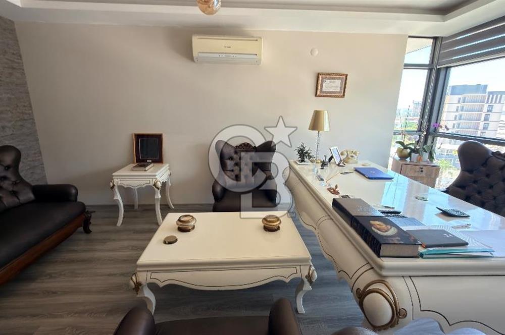 İZMİR BAYRAKLI EMİNOĞLU PLAZADA PRESTİJLİ SATILILIK 3+1 PLAZA OFİSİ