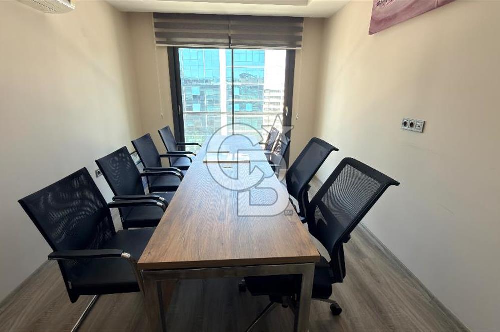 İZMİR BAYRAKLI EMİNOĞLU PLAZADA PRESTİJLİ SATILILIK 3+1 PLAZA OFİSİ