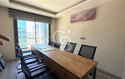 İZMİR BAYRAKLI EMİNOĞLU PLAZADA PRESTİJLİ SATILILIK 3+1 PLAZA OFİSİ