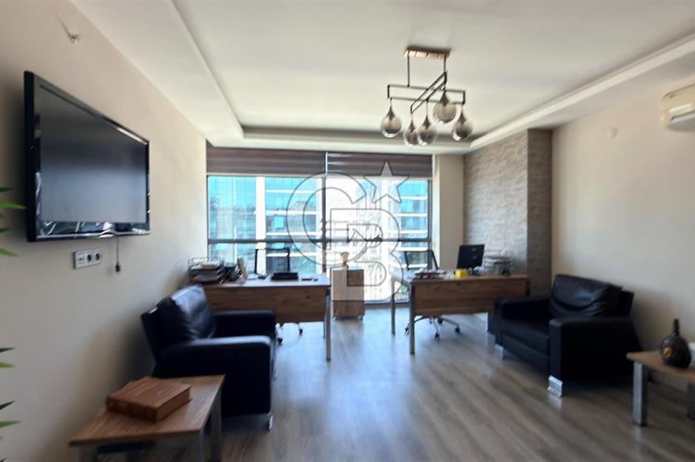 İZMİR BAYRAKLI EMİNOĞLU PLAZADA PRESTİJLİ SATILILIK 3+1 PLAZA OFİSİ