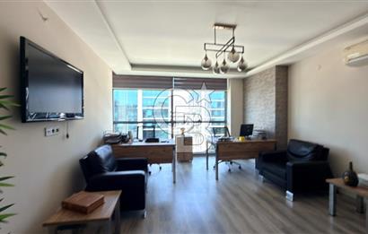 İZMİR BAYRAKLI EMİNOĞLU PLAZADA PRESTİJLİ SATILILIK 3+1 PLAZA OFİSİ