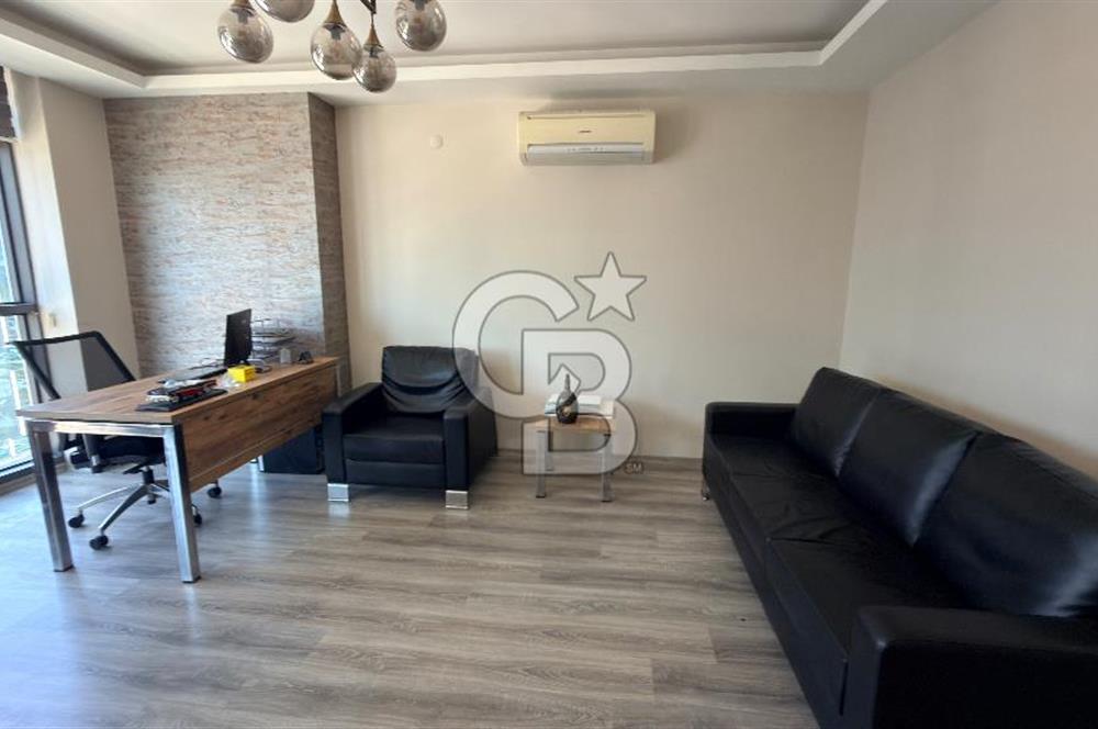 İZMİR BAYRAKLI EMİNOĞLU PLAZADA PRESTİJLİ SATILILIK 3+1 PLAZA OFİSİ