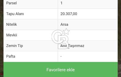 ANKARA YENİMAHALLE YAKACIK’TA SATILIK 500 m² HİSSELİ ARSA