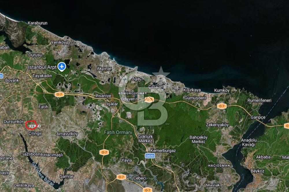 ÇİLİNGİR YENİŞEHİRDE 261M2 İMAR DÜZENLEMESİNDE 0.50 EMSAL ARAZİ