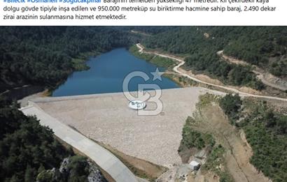Bilecik Osmaneli Soğucakpınar'da Satılık 4.500 m² Sulu Tarla