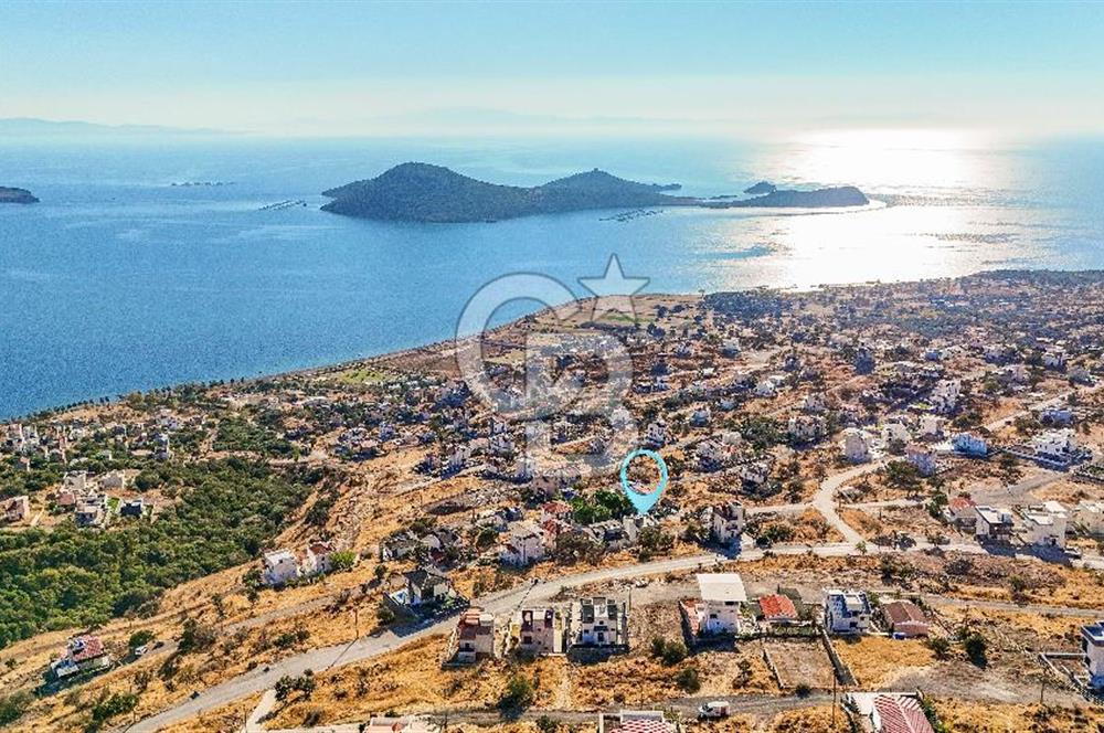 ÇANDARLI BİMEYKO'DA ADA MANZARALI SATILIK TRİPLEKS VİLLA