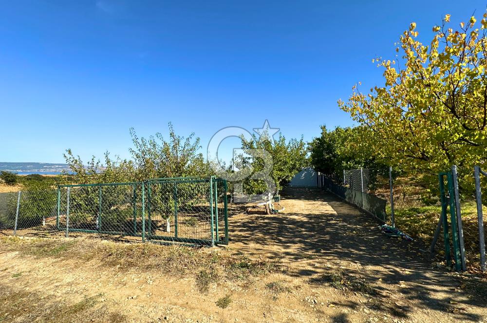 Çanakkale Merkez Yapıldak Boğaz Manzaralı 500m² Yaşam Bahçesi
