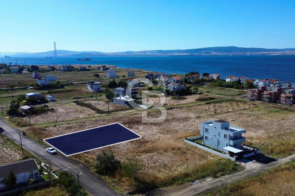 Çanakkale Lapseki Çardak Deniz Kenarı 387m² Villa İmar Köşe Arsa