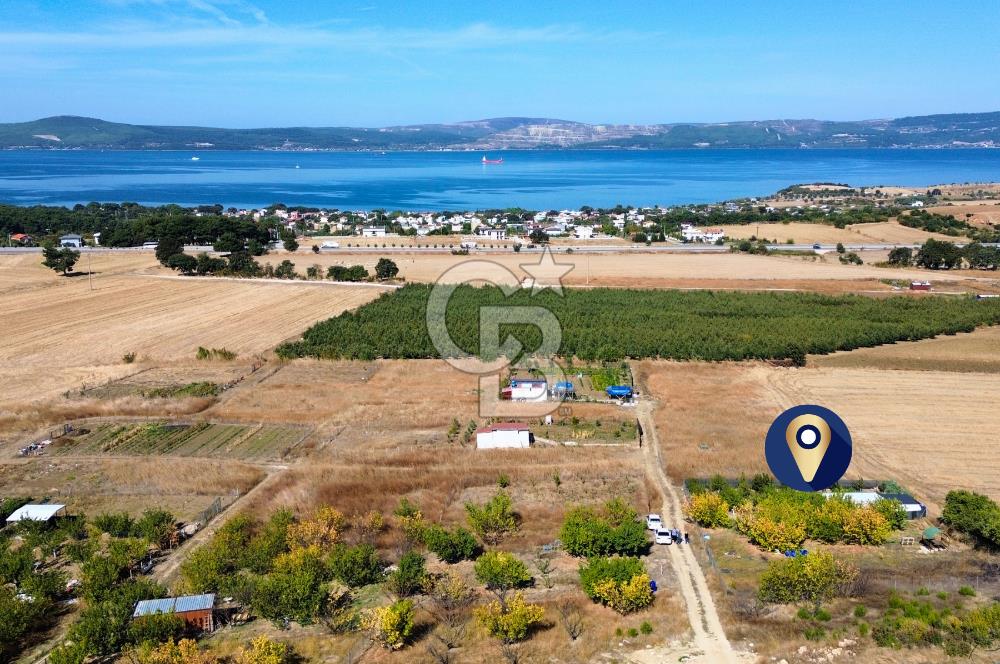 Çanakkale Merkez Yapıldak Boğaz Manzaralı 500m² Yaşam Bahçesi