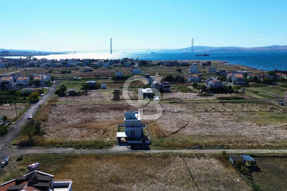 Çanakkale Lapseki Çardak Deniz Kenarı 387m² Villa İmar Köşe Arsa