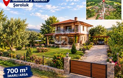 Balıkesir Gönen Köy İçi 700 m² Önü Açık Satılık İmarlı Arsa