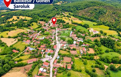Balıkesir Gönen Köy İçi 700 m² Önü Açık Satılık İmarlı Arsa