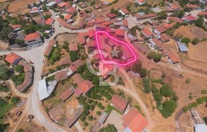 ÇANAKKALE ÇAN DUMAN KÖYÜ KÖYİÇİ SATILIK AVLULU KARGİR EV 