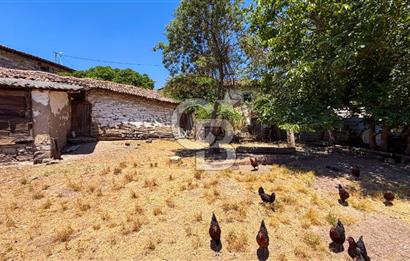 ÇANAKKALE ÇAN DUMAN KÖYÜ KÖYİÇİ SATILIK AVLULU KARGİR EV 