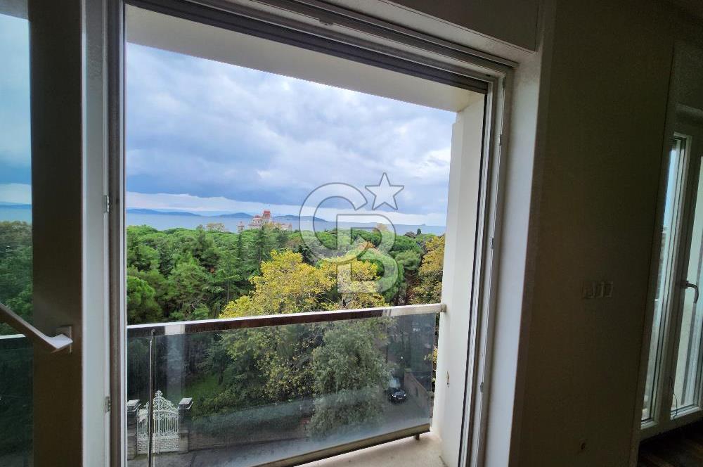 Caddebostan Sahilde muhteşem manzaral 3+1 kiralık Daire