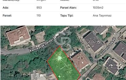 Sarıyer Mirgün'de 1.035m² Boğaziçi Öngörünümlü Yatırımlık Arazi