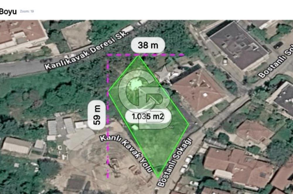 Sarıyer Mirgün'de 1.035m² Boğaziçi Öngörünümlü Yatırımlık Arazi