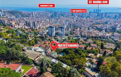 Kartal'da Deniz,Adalar ve Şehir Manzaralı Komple Bina