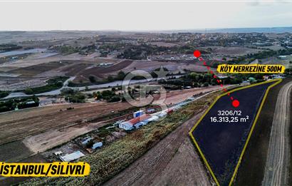 İSTANBUL SİLİVRİ AKÖREN' DE SATILIK YOLA CEPHELİ, GENİŞ ARAZİ