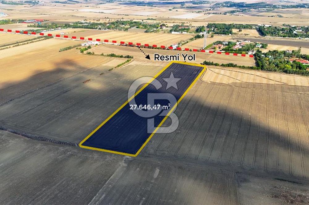 SİLİVRİ ALİPAŞA' DA SATILIK 27.646 m² BÜYÜK ÖLÇEKLİ ARAZİ