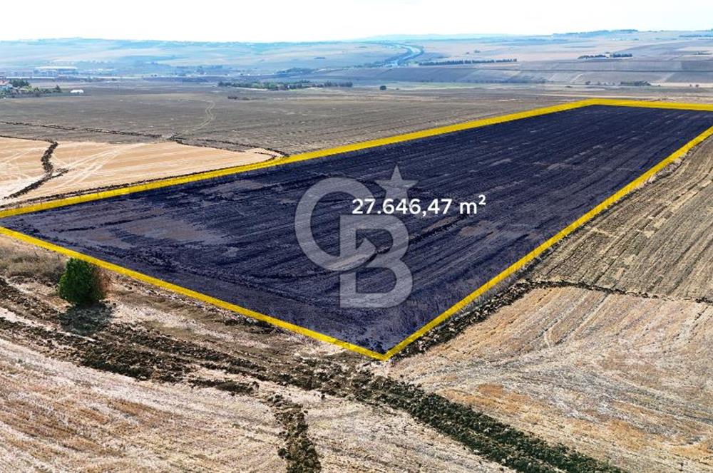 SİLİVRİ ALİPAŞA' DA SATILIK 27.646 m² BÜYÜK ÖLÇEKLİ ARAZİ