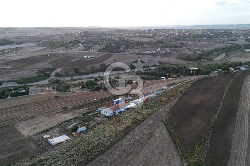 İSTANBUL SİLİVRİ AKÖREN' DE SATILIK YOLA CEPHELİ, GENİŞ ARAZİ