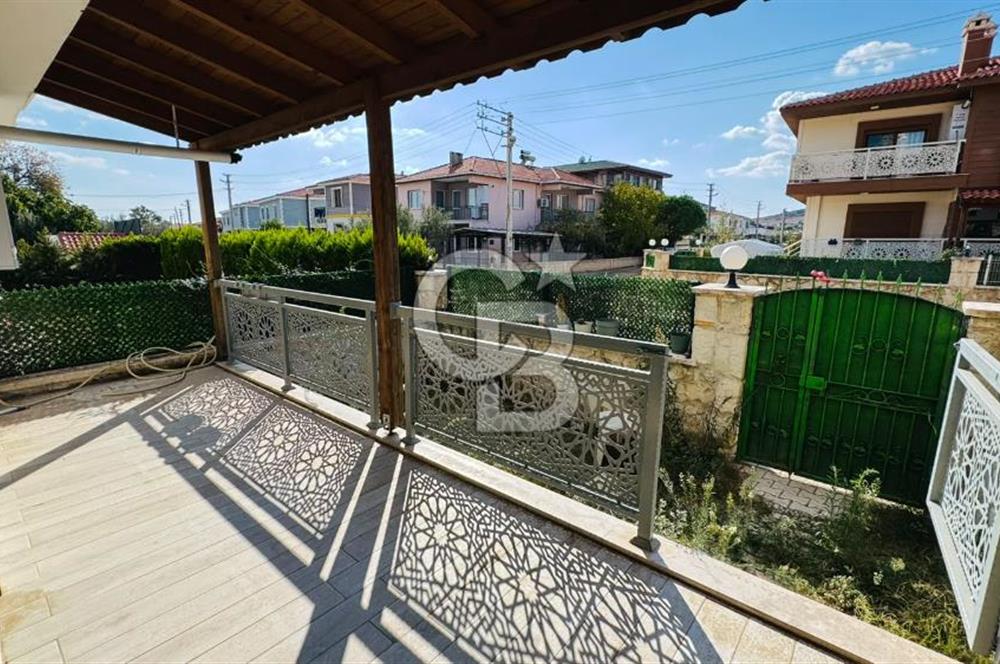 Foça Hacıveli Mah. Kiralık 3+1 Bahçeli Dubleks
