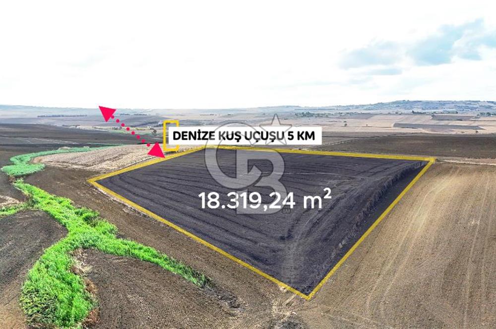 SİLİVRİ YENİ MAHALLEDE 18.319 M² FENERKÖY YAKINI SATILIK TARLA