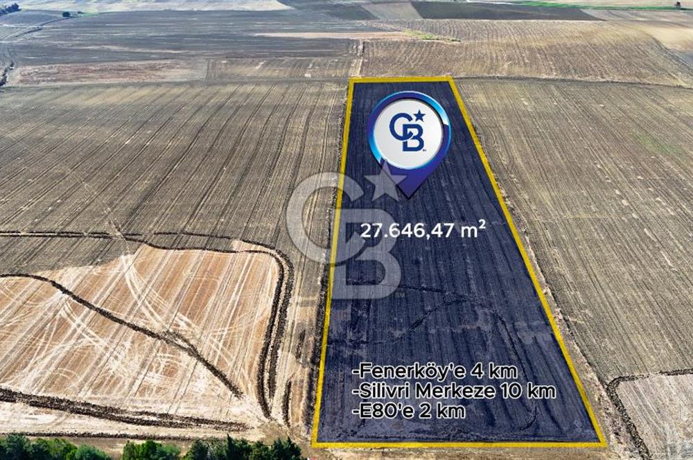 Silivri Alipaşa' Da Satılık 27.646 M² Büyük Ölçekli Arazi