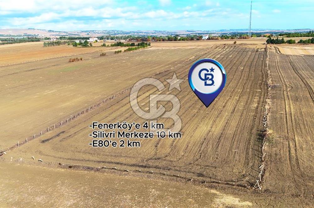 SİLİVRİ ALİPAŞA' DA SATILIK 27.646 m² BÜYÜK ÖLÇEKLİ ARAZİ