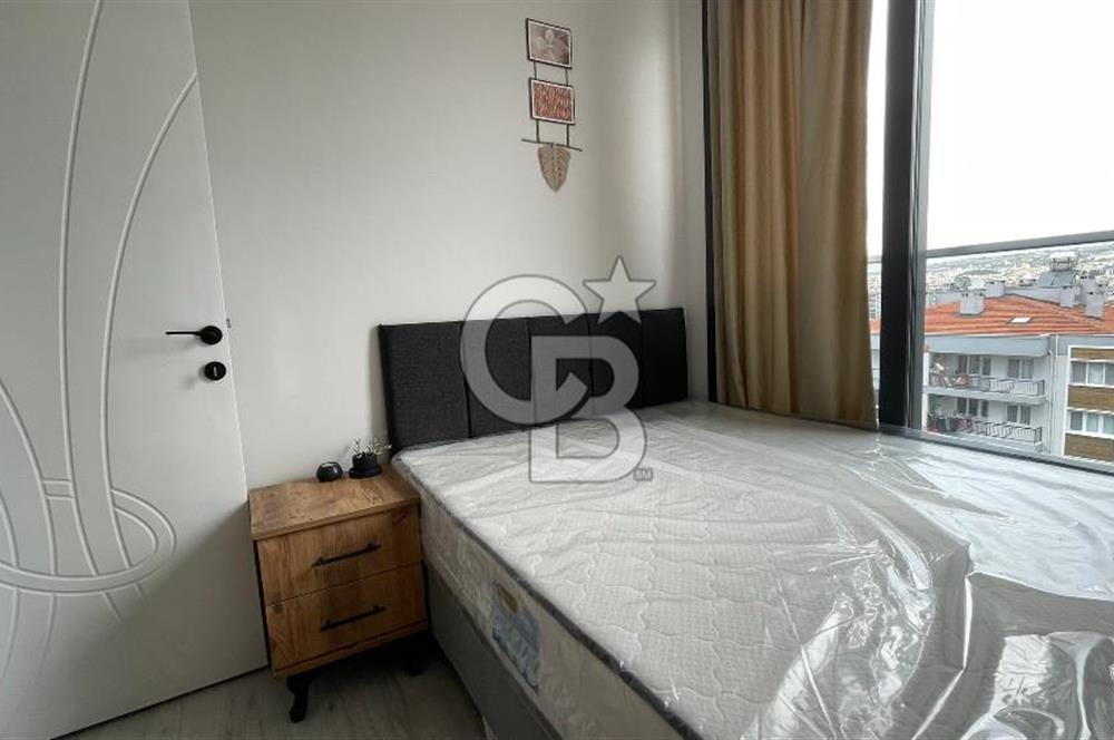 Kent Kule'de Çift Cepheli Eşyalı Kiralık Köşe 1+1 Sıfır Daire