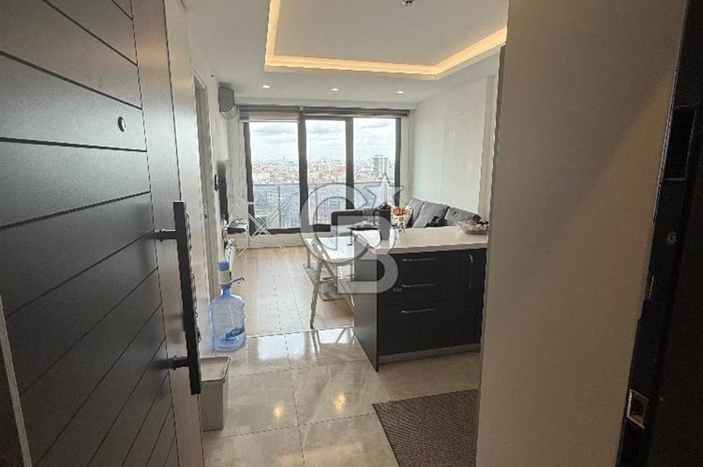 İSTOVA KULEDE 9.KAT PANORAMİK MANZARALI FULL EŞYALI 1+1
