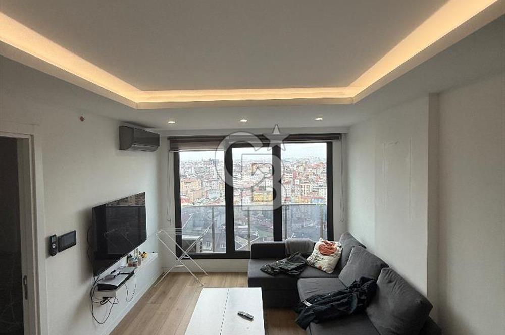 İSTOVA KULEDE 9.KAT PANORAMİK MANZARALI FULL EŞYALI 1+1