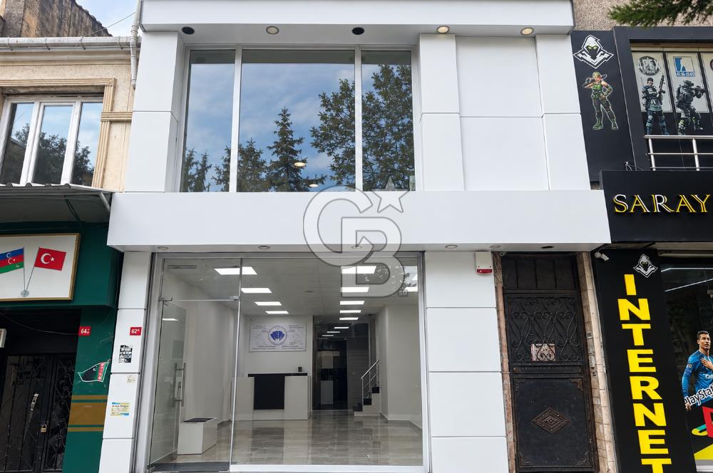 BÜYÜK SARAY MEYDANI CADDESİNDE TEMİZ BAKIMLI 200m2 DÜKKAN