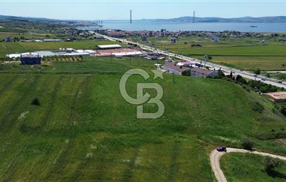 ÇANAKKALE LAPSEKİ ÇARDAK’TA BOĞAZ MANZARALI SATILIK ARSA