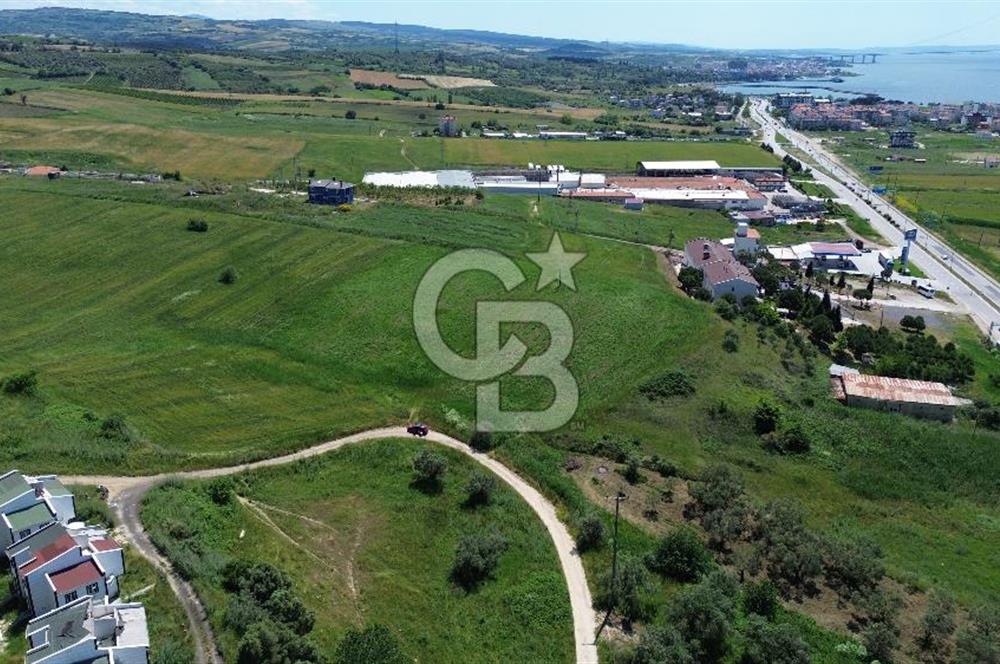 ÇANAKKALE LAPSEKİ ÇARDAK’TA BOĞAZ MANZARALI SATILIK ARSA