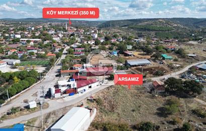 ÇANAKKALE MERKEZ AKÇAPINAR KÖYÜ RUHSATI HAZIR SATILIK ARSA !!