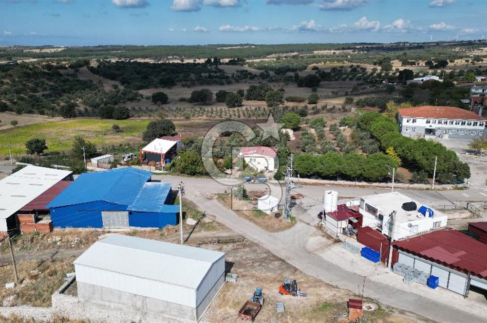 ÇANAKKALE MERKEZ AKÇAPINAR KÖYÜ RUHSATI HAZIR SATILIK ARSA !!
