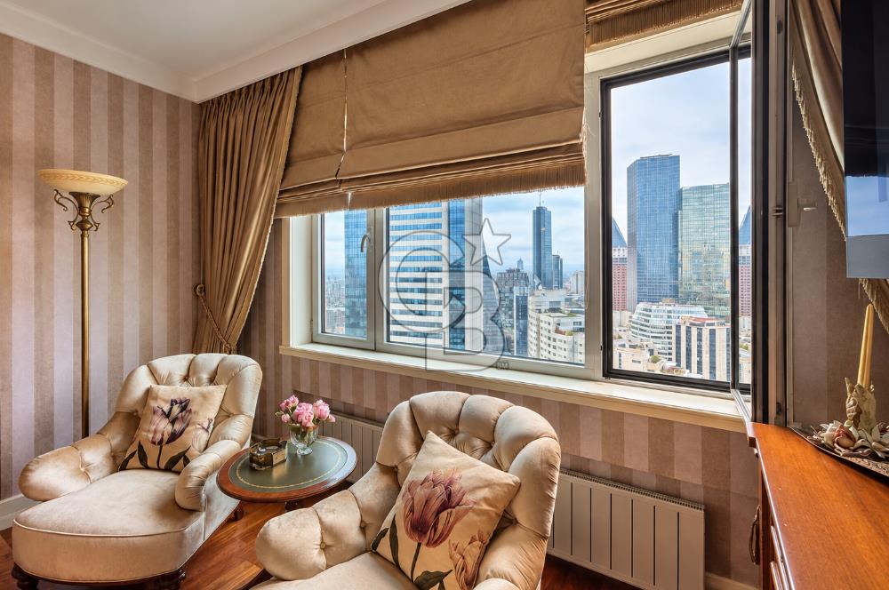 METROCİTY REZİDANS'TA ÇİFT TAPULU DENİZ MANZARALI HARİKA DAİRE.