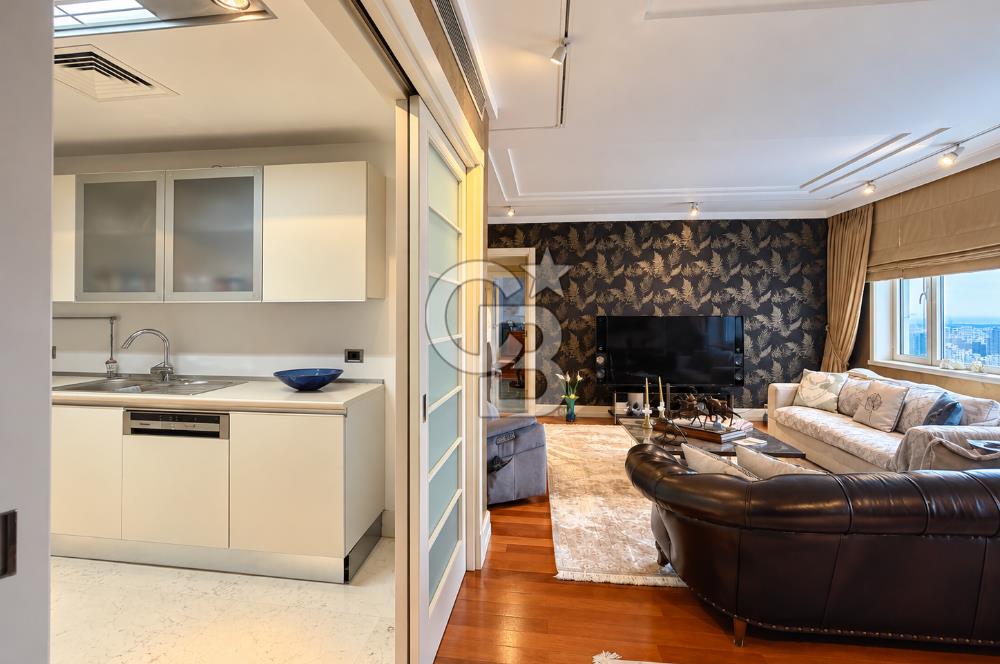 METROCİTY REZİDANS'TA ÇİFT TAPULU DENİZ MANZARALI HARİKA DAİRE.
