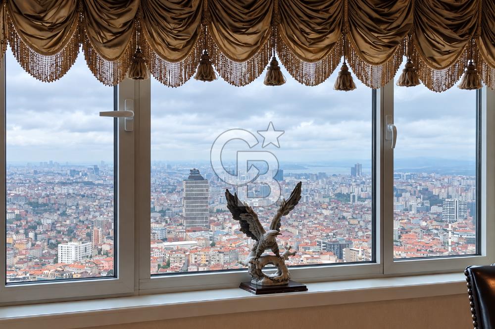 METROCİTY REZİDANS'TA ÇİFT TAPULU DENİZ MANZARALI HARİKA DAİRE.
