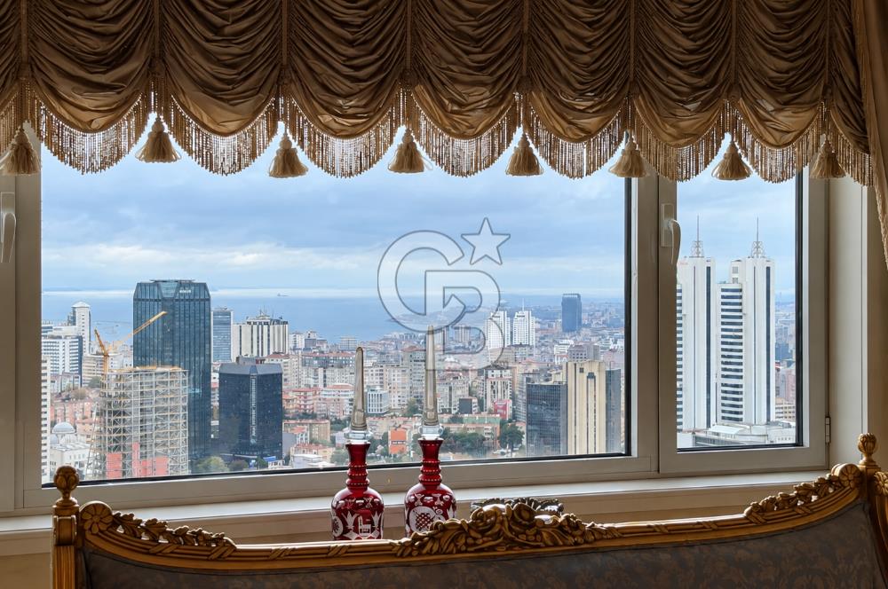 METROCİTY REZİDANS'TA ÇİFT TAPULU DENİZ MANZARALI HARİKA DAİRE.