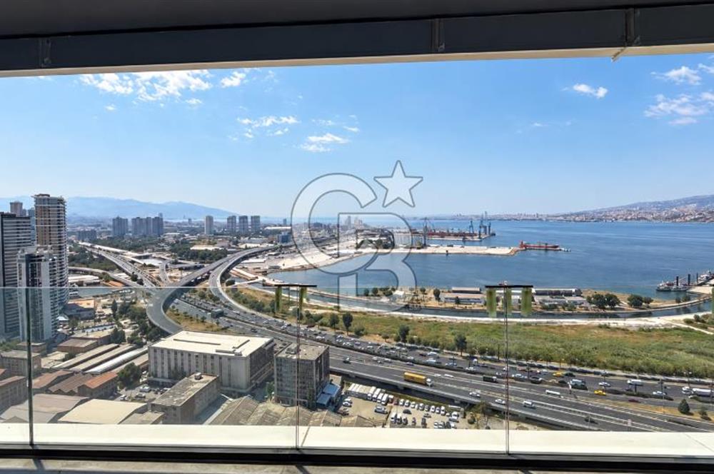 İnci Smyrna' da Büyük Tip Deniz Manzaralı Satılık 1+1 Daire