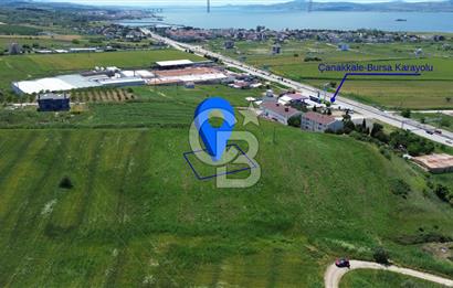 ÇANAKKALE LAPSEKİ ÇARDAK’TA BOĞAZ MANZARALI SATILIK ARSA