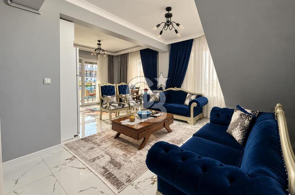 MYRA 3 SİTESİ'NDE HAVUZ MANZARALI SATILIK 2+1 DUBLEKS DAİRE