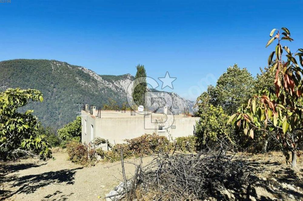 MANİSA GÖKÇELER KÖY İÇİ SATILIK 1034 M2 BAĞ VE BAĞ EVİ