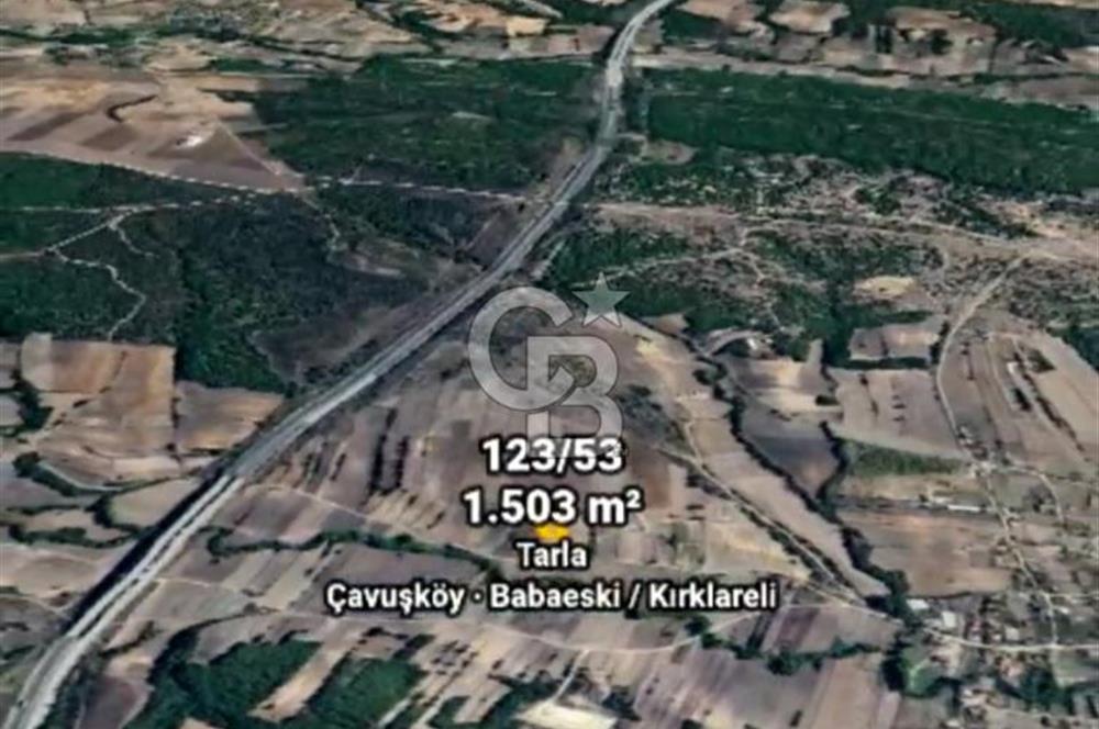 BABAESKİ ÇAVUŞKÖY DE TEK TAPULU 1503 MT. TARLA
