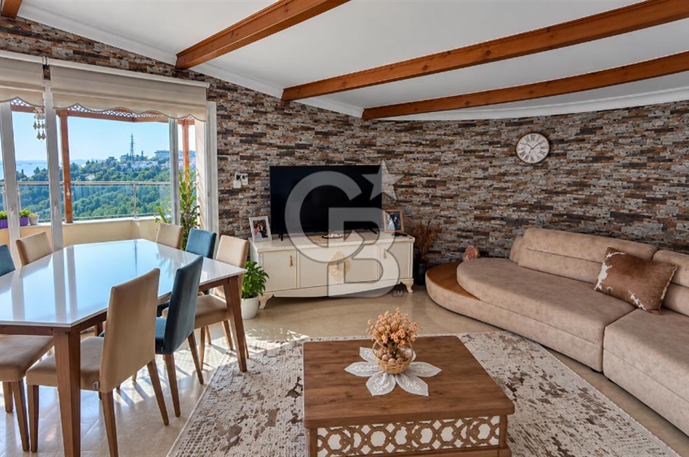 İZMİT BAĞÇEŞMEDE KREDİYE UYGUN KAPANMAZ DENİZ MANZARALI DAİRE