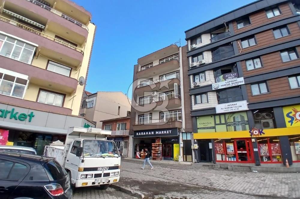 LAPSEKİ ÇARŞI MERKEZİNDE 3+1 KİRALIK DAİRE